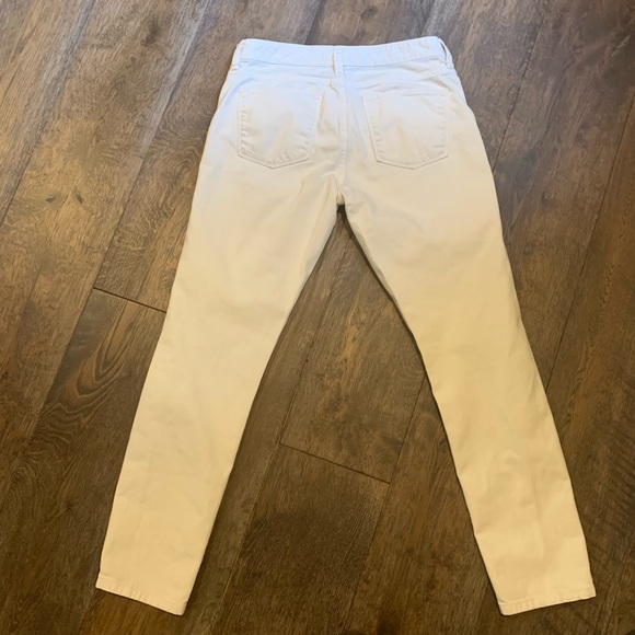 Banana Republic Jean White Size 27/4 - Picture 3 of 7